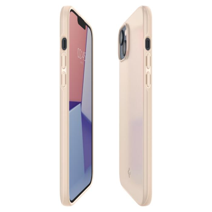 Spigen - Spigen iPhone 14 Plus Skal Thin Fit - Sand Beige