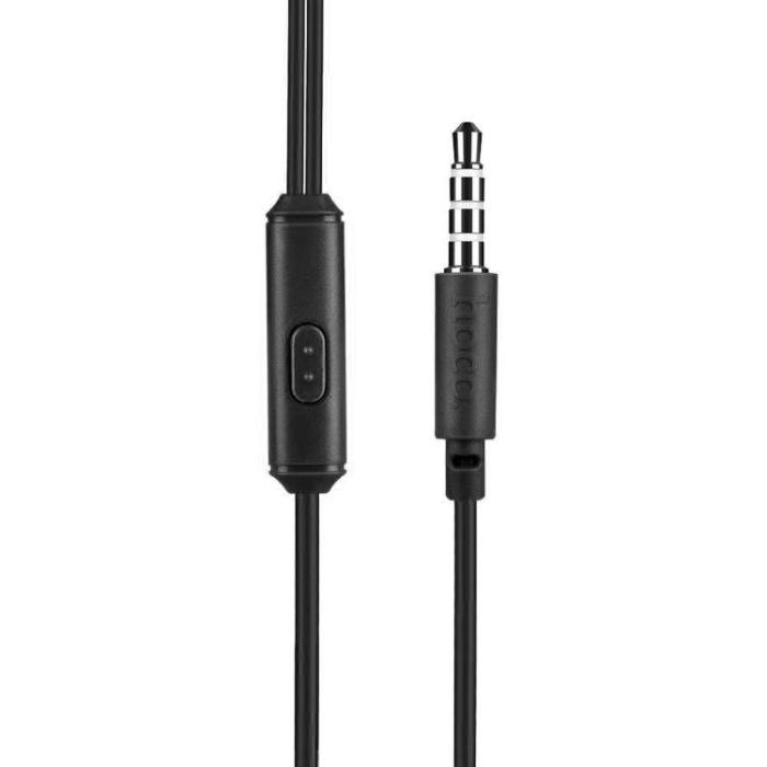 Hoco - HOCO Trådbundna Hörlurar Jack 3.5 mm med Mikrofon M14 Svart