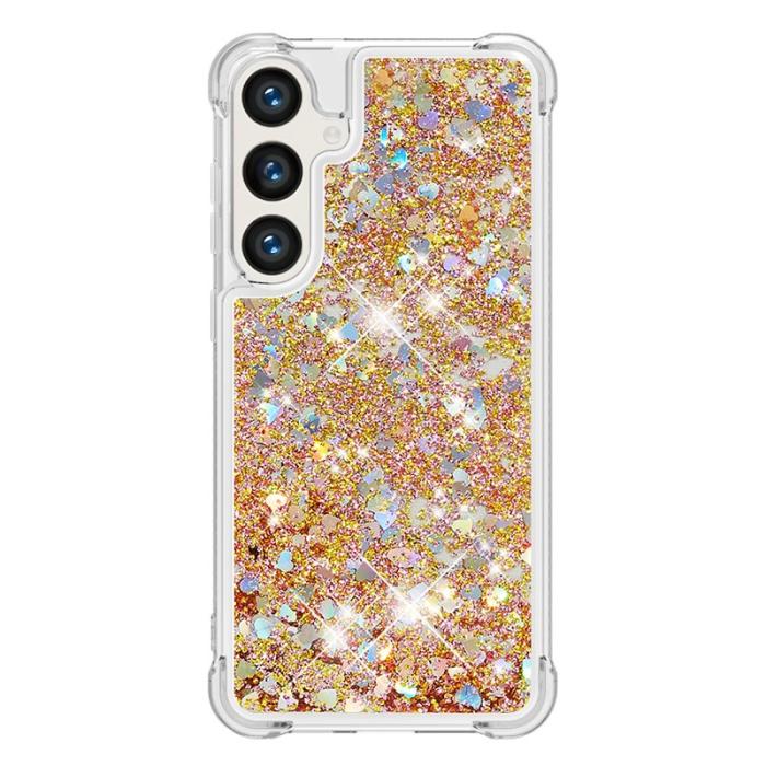 OEM - Mobilskal för Samsung Galaxy S26 Plus TPU Glitter Shockproof - Guld