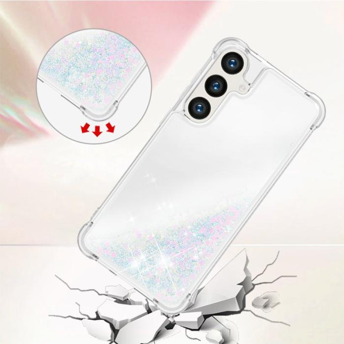OEM - Mobilskal för Samsung Galaxy S26 Plus TPU Glitter Shockproof - Laser