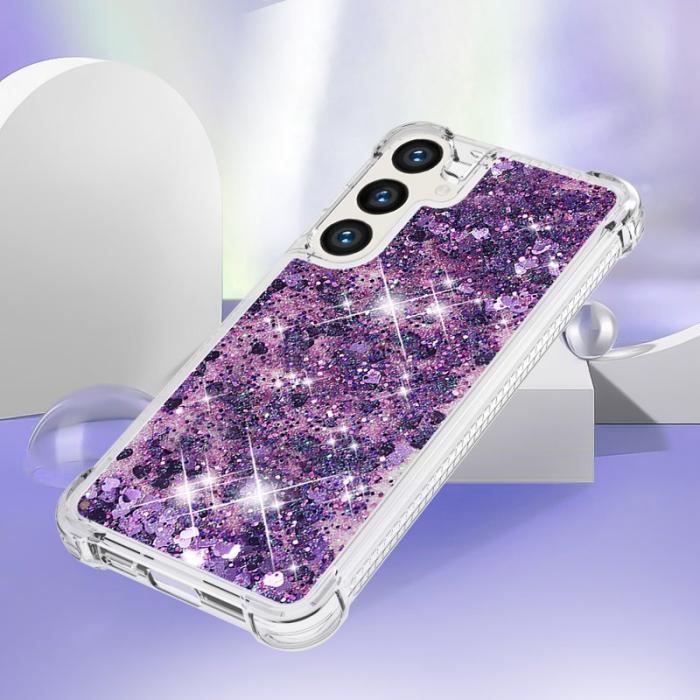 OEM - Mobilskal för Samsung Galaxy S26 Plus TPU Glitter Shockproof - Mörklila