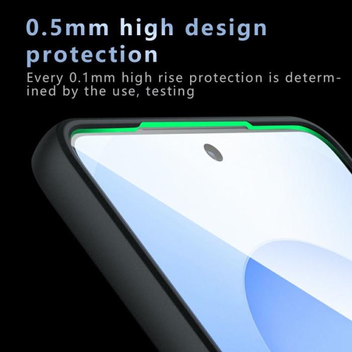 OEM - Mobilskal för Samsung Galaxy S26 Ultra Skin-Touch TPU + PC - Transparent Svart