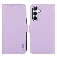 ABEEL - ABEEL Pl&aring;nboksfodral Konstl&auml;der f&ouml;r Samsung Galaxy A54 5G - Lila