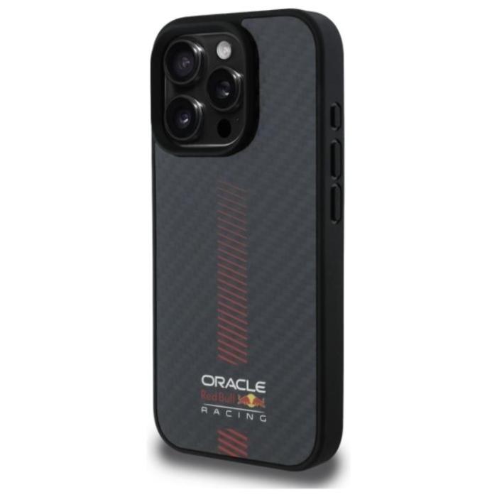 Red Bull - Red Bull iPhone 16 Pro Max Mobilskal MagSafe Carbon Fiber Power Bar