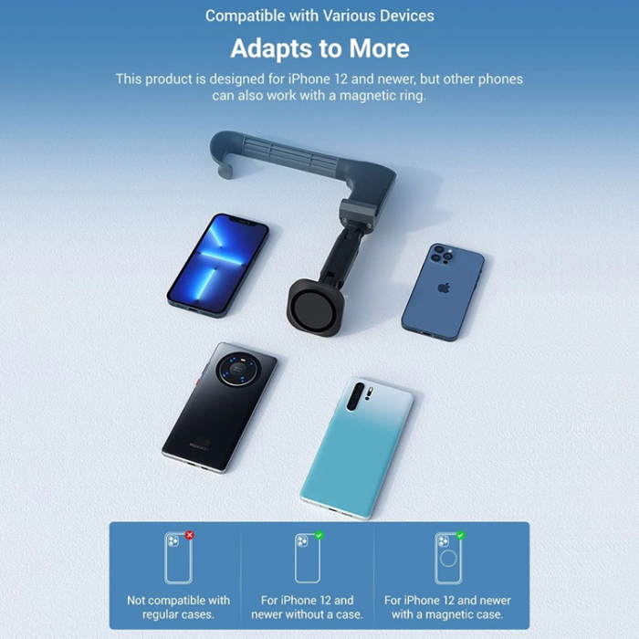 OEM - Magnetisk Bilhållare med 15W Trådlös Laddare för Tesla Model 3/Y