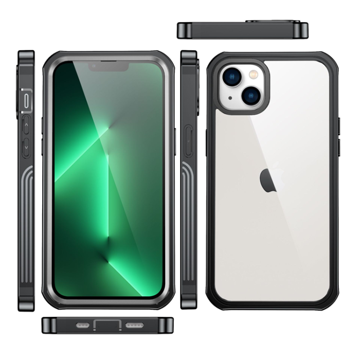 OEM - iPhone 14 Plus Mobilskal 360 Premium Full - Svart