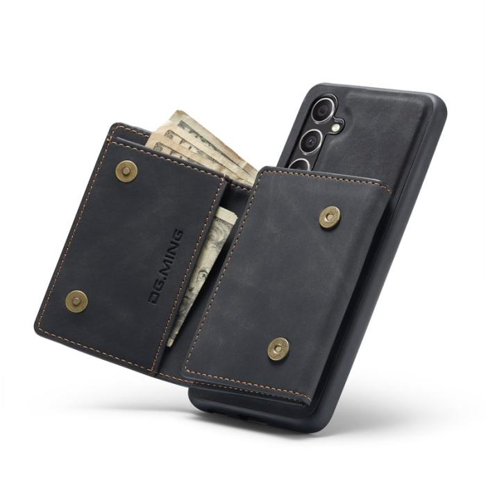 DG.MING - DG.MING M1 Series Mobilskal till Samsung Galaxy S24 FE Kickstand Svart