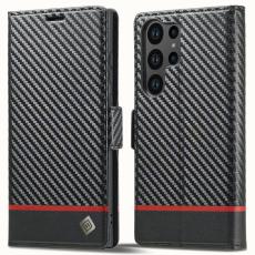 LC.imeeke - LC.IMEEKE Samsung Galaxy S25 Ultra Pl&aring;nboksfodral Konstl&auml;der - Vit