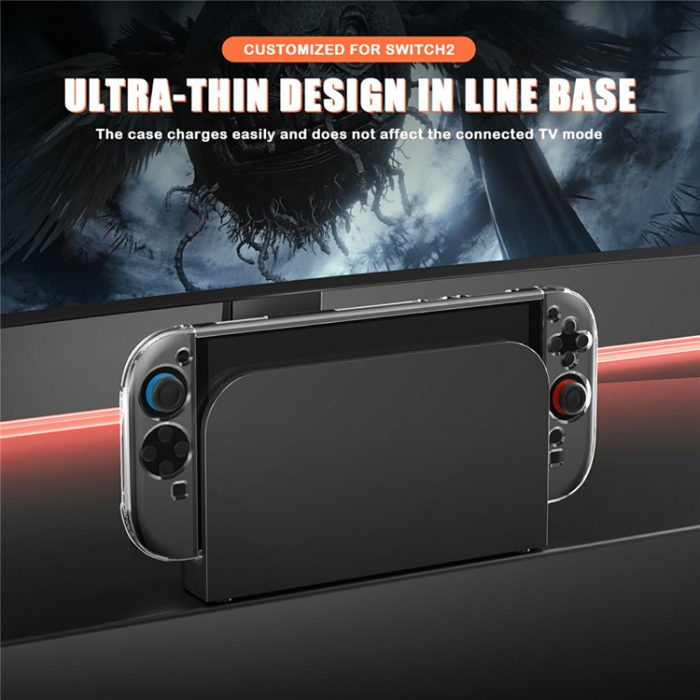 OEM - Nintendo Switch 2 Skal Shockproof PC - Transparent