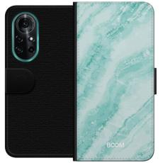 Gustaf - Pl&aring;nboksfodral till Huawei nova 8 Pro med Mint Marble