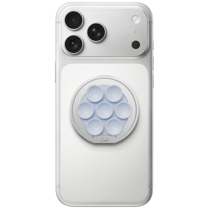 TELESIN - UNIQ Magsafe Mobilhållare Coehl Luna med Spegel Och Sugkopp - Blå