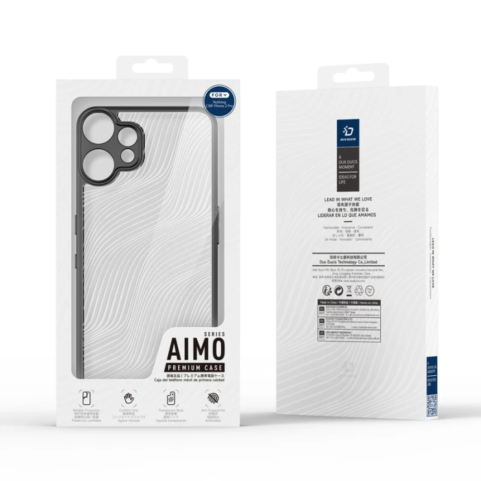 Dux Ducis - Dux Ducis Nothing CMF Phone 2 Pro Mobilskal Aimo Matte - Svart
