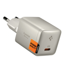 Spigen - Spigen 1-Port N&auml;tverk Laddare 30W EE301EU-GaN - Naturlig Titan
