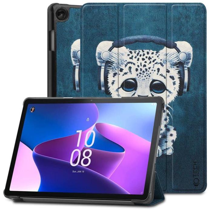 Tech-Protect - Tech-Protect Lenovo Tab M10 (Gen3) 10.1 Fodral Sad Cat
