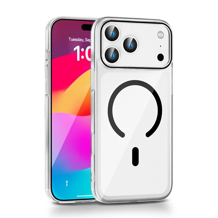 iPhone 17 Pro Max Mobilskal MagSafe Compatible Protective (Svart) | 2353 | AlltMobil