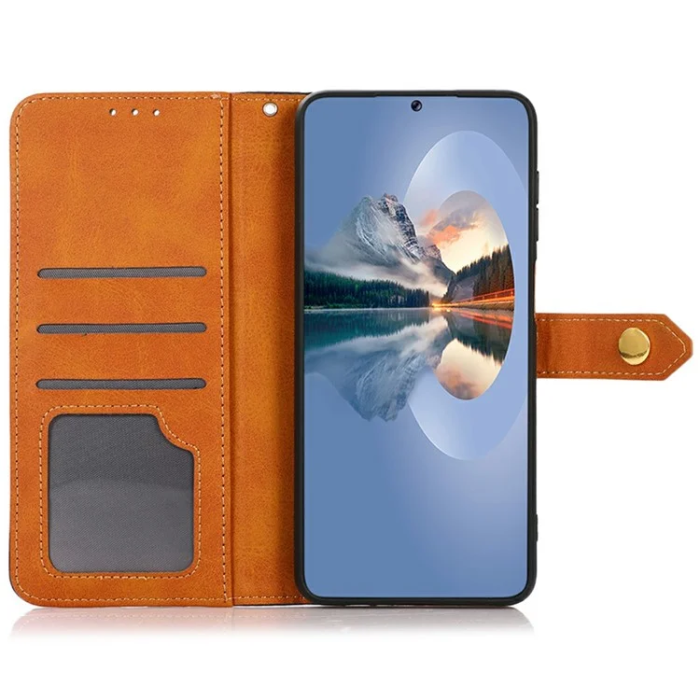 KHAZNEH - Khazneh Sony Xperia 1 VII Plånboksfodral Filp Läder - Blå