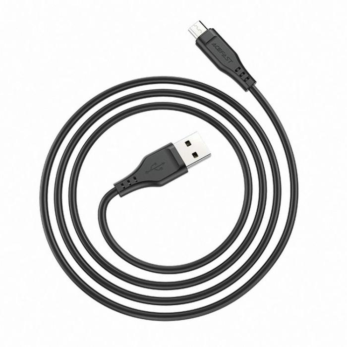 UTGATT1 - Acefast USB-A Till Micro USB Kabel 1.2m - Svart