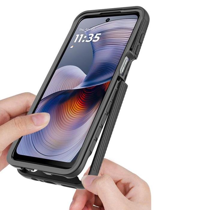Tech-Protect - Tech-Protect Motorola Moto G55 5G Mobilskal Och Skärmskydd Defense