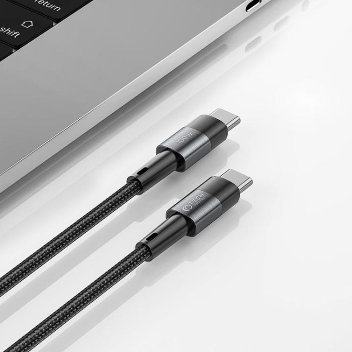 Tech-Protect - Tech-Protect USB-C till USB-C Kablar (3m) Ultraboost - Svart