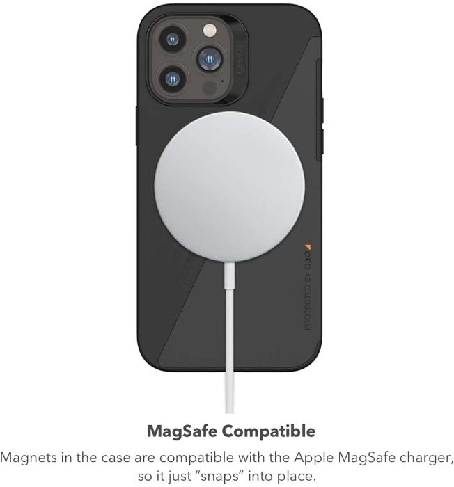 UTGATT1 - Gear4 D3O Brooklyn Magesafe Skal iPhone 13 Pro - Svart