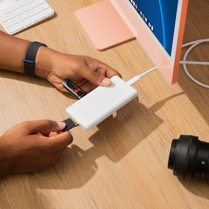 Twelve South - Twelve South StayGo USB-C Hub - Vit