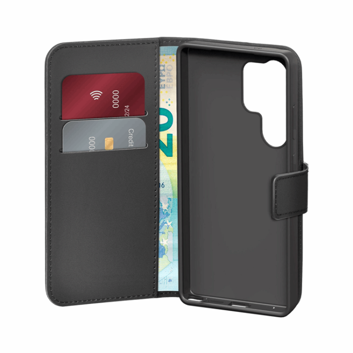 Puro - Puro Galaxy S25 Ultra Plånboksfodral med Flip - Svart