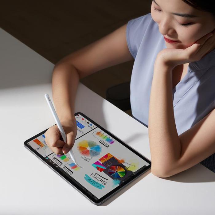 BASEUS - Baseus Stylus Penna Med Trådlös Laddning För iPad - Vit