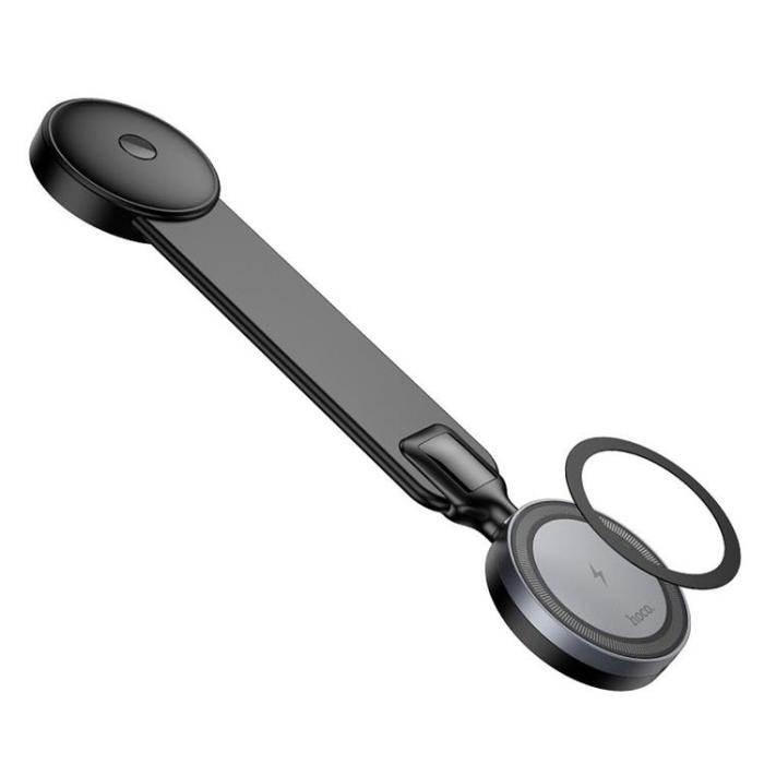 Hoco - Hoco MagSafe Bilhållare Instrumentbräda Trådlös Laddare 15W