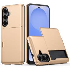 OEM - Mobilskal till Samsung Galaxy S26 Plus TPU + PC Bakcover - Guld