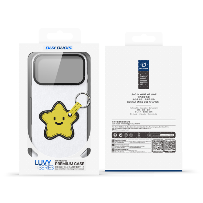 Dux Ducis - DUX DUCIS iPhone 17 Pro Max Mobilskal Fingerring/Rem Luvy Series