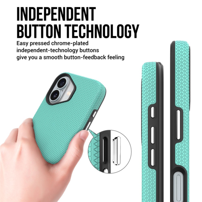 A-One Brand - iPhone 17 Mobilskal MagSafe Protective TPU+PC - Mintgrön