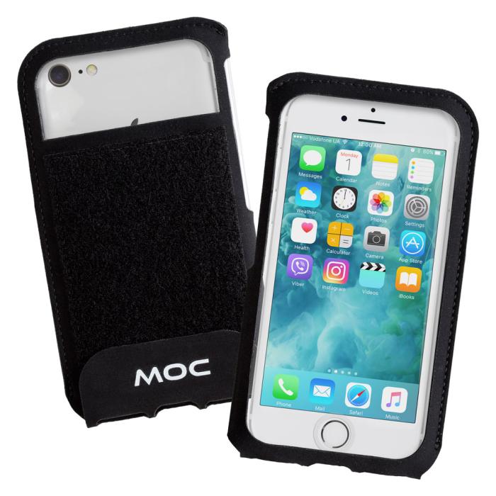 UTGATT1 - MOC Premium Sportarmband till iPhone 8/7/6, Android mm - Svart