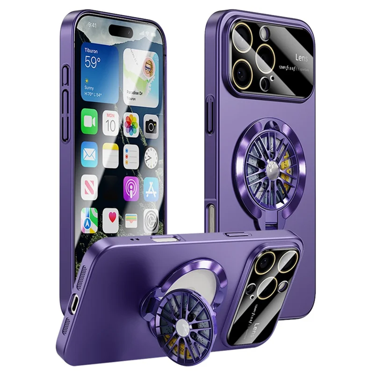 iPhone 16 Pro Max Mobilskal Magsafe Hard PC - Lila (Mörklila) | 2353 | AlltMobil