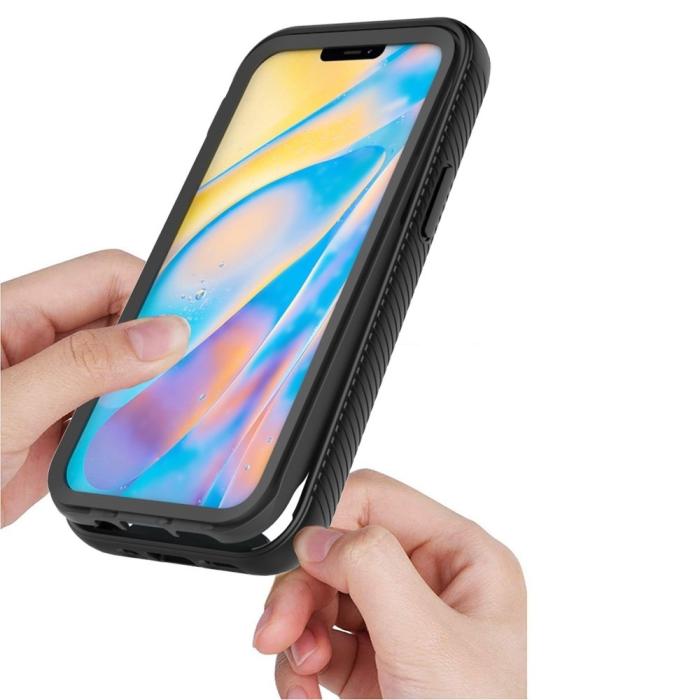OEM - Heltäckande Skal till Apple iPhone 12 Mini - Svart
