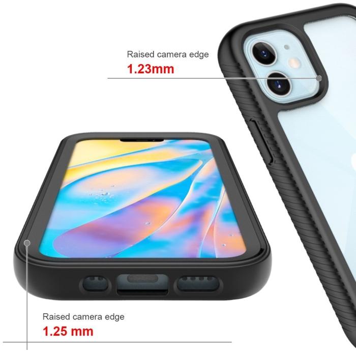 OEM - Heltäckande Skal till Apple iPhone 12 Mini - Svart