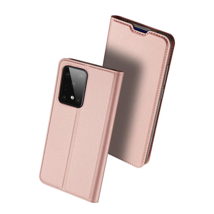 Dux Ducis - Dux Ducis Pro Series Fodral till Galaxy S20 Ultra - Rose Gold