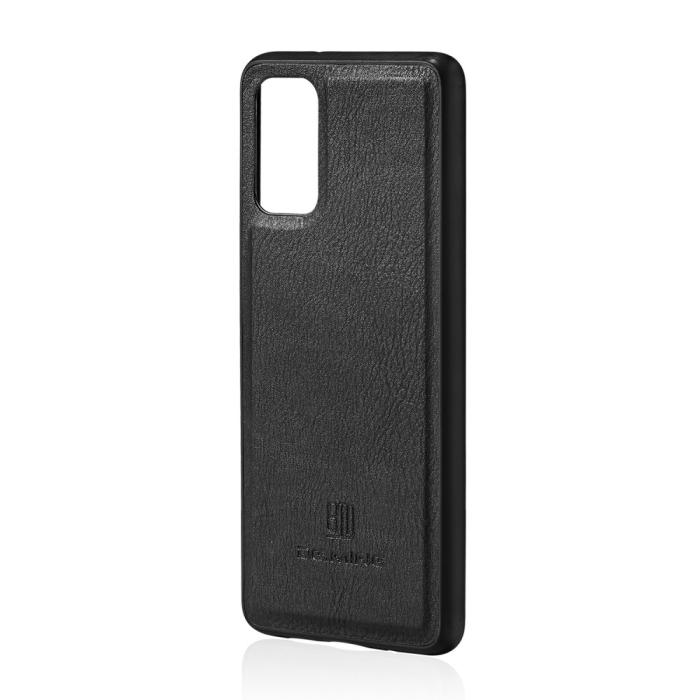DG.MING - DG.MING Plånboksfodral 2-i-1 Split till Samsung S20 Plus - Svart