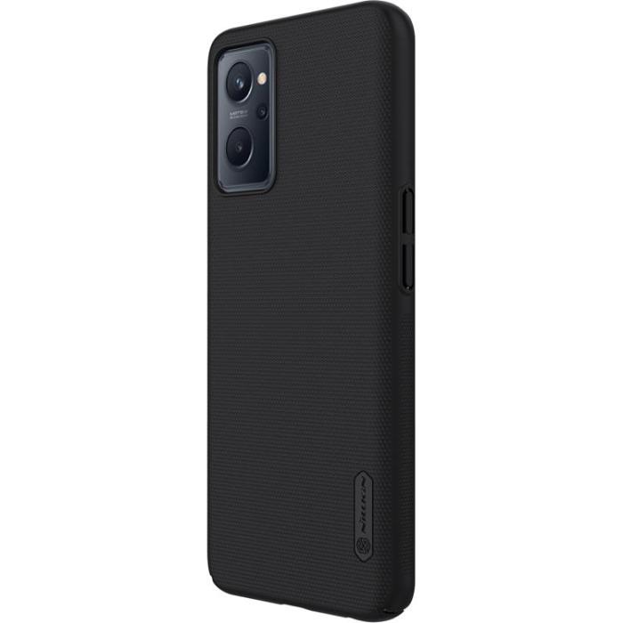 Nillkin - Nillkin Realme 9i Skal Och Stand Super Frosted - Svart