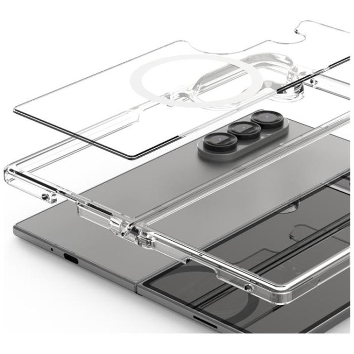 Araree - Araree Galaxy Z Fold 7 Mobilskal MagSafe Qi2 Duple M - Transparent