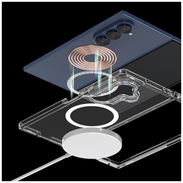 Araree - Araree Galaxy Z Fold 7 Mobilskal MagSafe Qi2 Duple M - Transparent