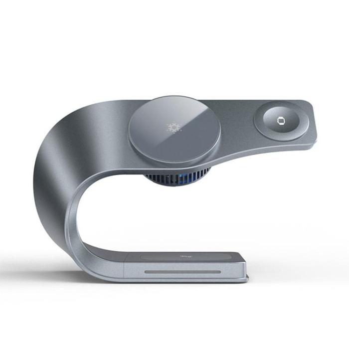OEM - 3-in-1 Qi2 Trådlös Laddare Magsafe iPhone, Apple Watch, AirPods