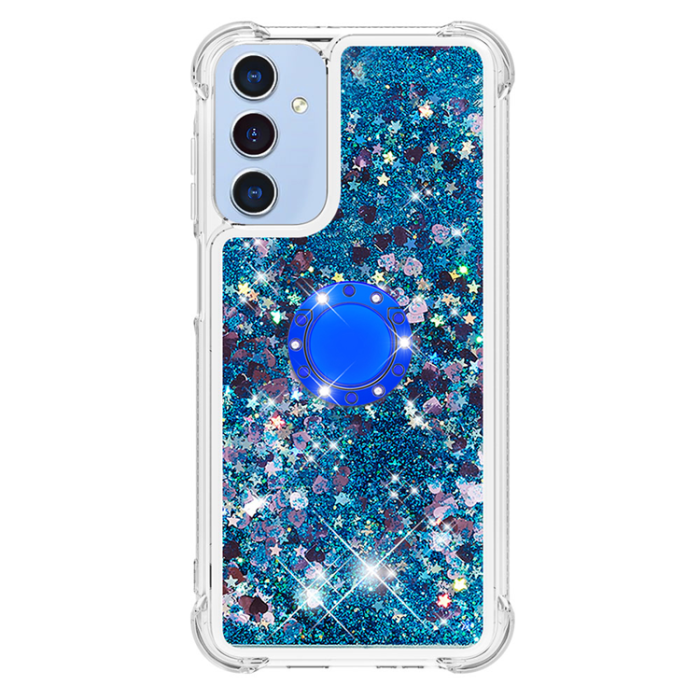 A-One Brand - Galaxy A17/A26 Mobilskal Kickstand Quicksand TPU - Blå