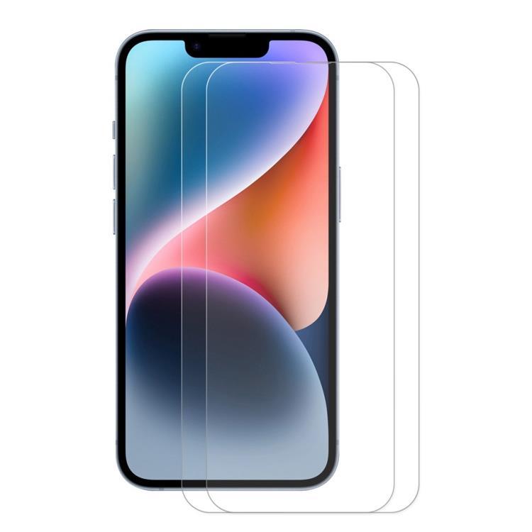 [2-PACK] iPhone 15 Plus Härdat Glas Skärmskydd - Clear | 5468 | AlltMobil