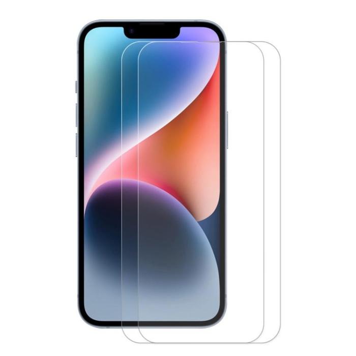 OEM - [2-PACK] iPhone 15 Plus Härdat Glas Skärmskydd - Clear