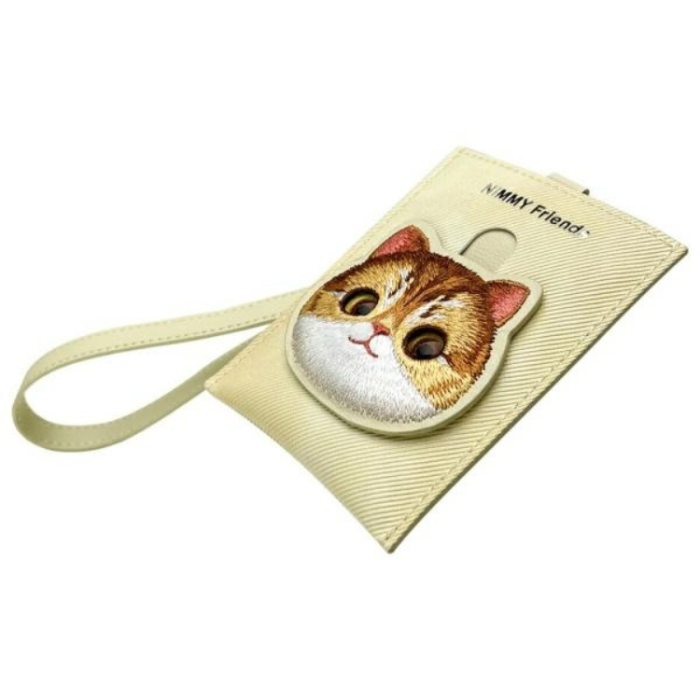 NIMMY - Nimmy Korthållare Big Eyed Pet 2.0 Cat - Khaki