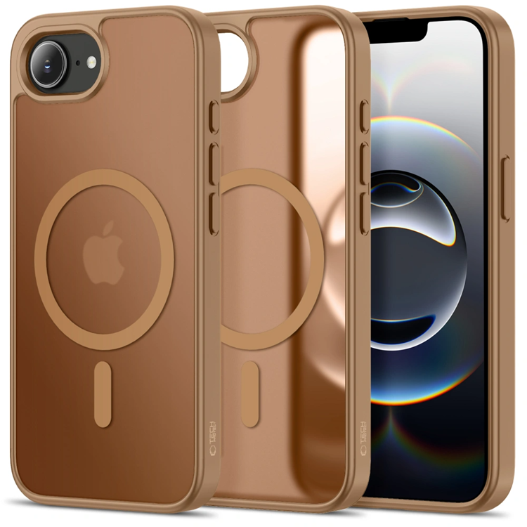 Tech-Protect Mobilskal För iPhone 16e/17e Magsafe Basicmag - Brun | 2353 | AlltMobil
