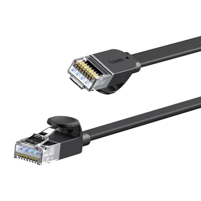 BASEUS - Baseus RJ45 Nätverk Kabel 10m High Speed - Svart