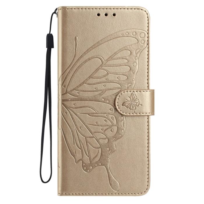 OEM - Samsung Galaxy A37 Plånboksfodral Konstläder Flip Skydd - Guld