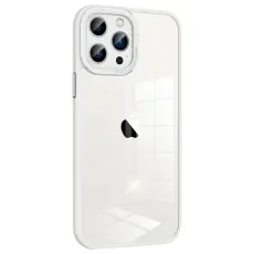 OEM - iPhone 14 Pro Skal Kameraram i Metall - Vit