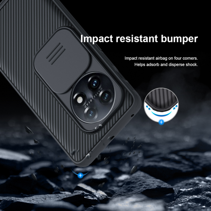 Nillkin - Nillkin OnePlus 11 5G Mobilskal Camshield Pro - Svart